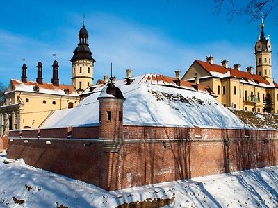 Несвижский замок зимой